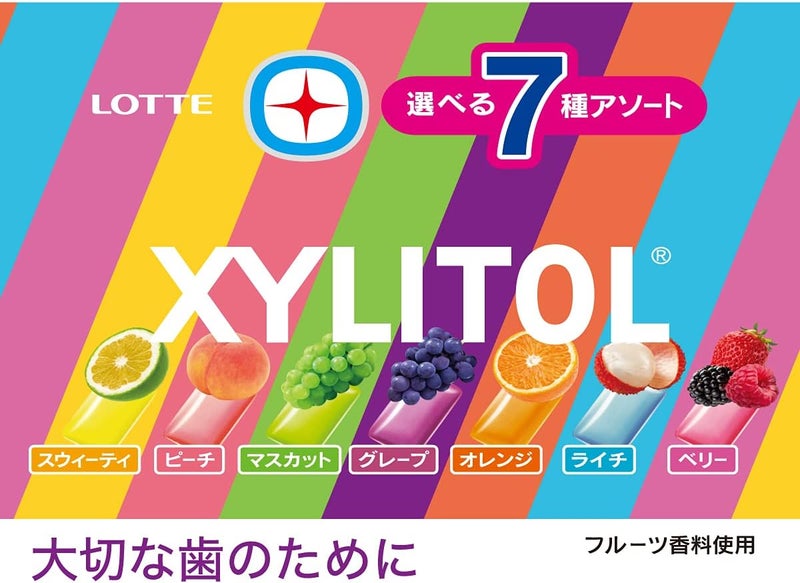 Lotte Xylitol Gum Assorted Flavors 143g - Image 3